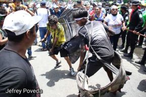 Peregrinaje de Santo Domingo de Guzmán rumbo a Las Sierritas