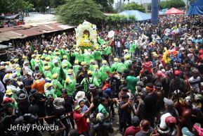 Peregrinaje de Santo Domingo de Guzmán rumbo a Las Sierritas