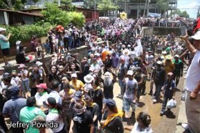 Peregrinaje de Santo Domingo de Guzmán rumbo a Las Sierritas