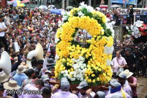 Peregrinaje de Santo Domingo de Guzmán rumbo a Las Sierritas