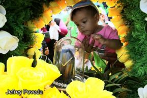 Peregrinaje de Santo Domingo de Guzmán rumbo a Las Sierritas