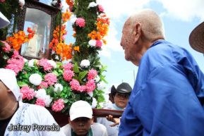 Peregrinaje de Santo Domingo de Guzmán rumbo a Las Sierritas