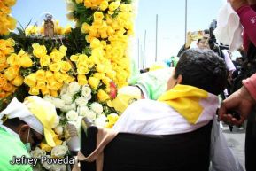 Peregrinaje de Santo Domingo de Guzmán rumbo a Las Sierritas