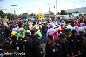 Peregrinaje de Santo Domingo de Guzmán rumbo a Las Sierritas