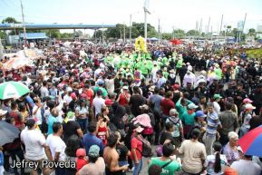 Peregrinaje de Santo Domingo de Guzmán rumbo a Las Sierritas