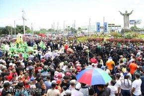 Peregrinaje de Santo Domingo de Guzmán rumbo a Las Sierritas