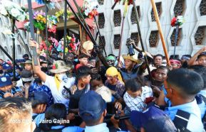 Peregrinaje de Santo Domingo de Guzmán rumbo a Las Sierritas