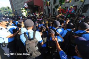 Peregrinaje de Santo Domingo de Guzmán rumbo a Las Sierritas
