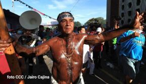 Peregrinaje de Santo Domingo de Guzmán rumbo a Las Sierritas
