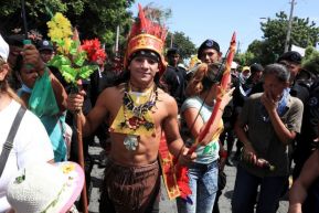 Peregrinaje de Santo Domingo de Guzmán rumbo a Las Sierritas