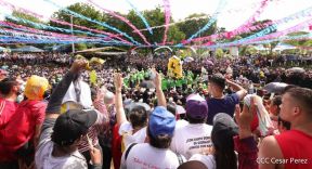 Peregrinaje de Santo Domingo de Guzmán rumbo a Las Sierritas