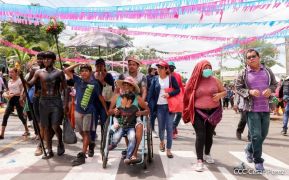 Peregrinaje de Santo Domingo de Guzmán rumbo a Las Sierritas