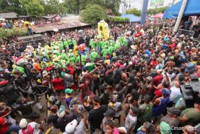 Peregrinaje de Santo Domingo de Guzmán rumbo a Las Sierritas
