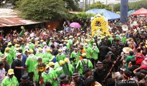 Peregrinaje de Santo Domingo de Guzmán rumbo a Las Sierritas