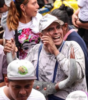 Peregrinaje de Santo Domingo de Guzmán rumbo a Las Sierritas