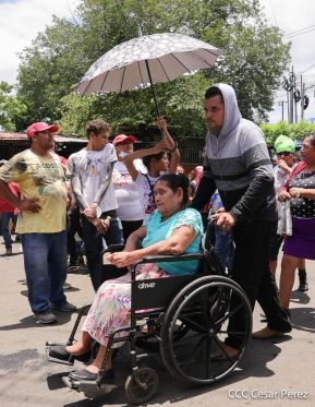 Peregrinaje de Santo Domingo de Guzmán rumbo a Las Sierritas