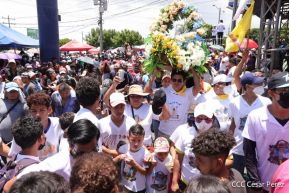 Peregrinaje de Santo Domingo de Guzmán rumbo a Las Sierritas