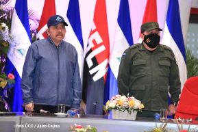 Acto del 42 aniversario de la fundación de la Fuerza Naval del Ejército de Nicaragua