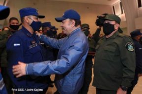 Acto del 42 aniversario de la fundación de la Fuerza Naval del Ejército de Nicaragua