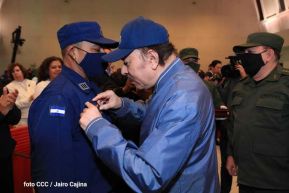 Acto del 42 aniversario de la fundación de la Fuerza Naval del Ejército de Nicaragua