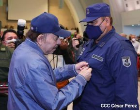 Acto del 42 aniversario de la fundación de la Fuerza Naval del Ejército de Nicaragua