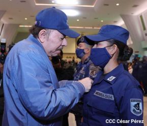 Acto del 42 aniversario de la fundación de la Fuerza Naval del Ejército de Nicaragua