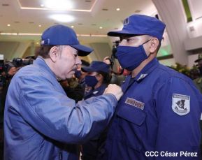 Acto del 42 aniversario de la fundación de la Fuerza Naval del Ejército de Nicaragua