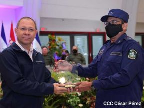 Acto del 42 aniversario de la fundación de la Fuerza Naval del Ejército de Nicaragua