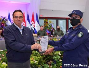 Acto del 42 aniversario de la fundación de la Fuerza Naval del Ejército de Nicaragua