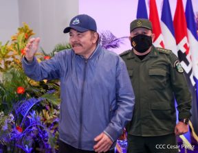 Acto del 42 aniversario de la fundación de la Fuerza Naval del Ejército de Nicaragua