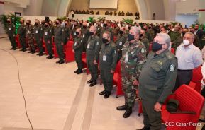 Acto del 42 aniversario de la fundación de la Fuerza Naval del Ejército de Nicaragua