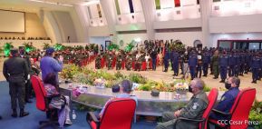 Acto del 42 aniversario de la fundación de la Fuerza Naval del Ejército de Nicaragua