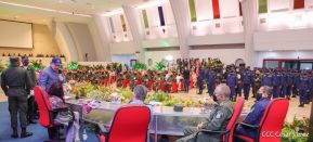 Acto del 42 aniversario de la fundación de la Fuerza Naval del Ejército de Nicaragua