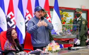 Acto del 42 aniversario de la fundación de la Fuerza Naval del Ejército de Nicaragua