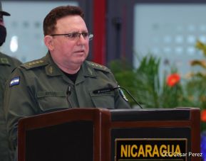 Acto del 42 aniversario de la fundación de la Fuerza Naval del Ejército de Nicaragua