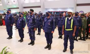 Acto del 42 aniversario de la fundación de la Fuerza Naval del Ejército de Nicaragua