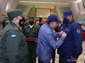 Acto del 42 aniversario de la fundación de la Fuerza Naval del Ejército de Nicaragua