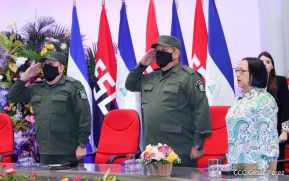 Acto del 42 aniversario de la fundación de la Fuerza Naval del Ejército de Nicaragua