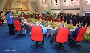 Acto del 42 aniversario de la fundación de la Fuerza Naval del Ejército de Nicaragua