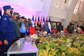 Acto del 42 aniversario de la fundación de la Fuerza Naval del Ejército de Nicaragua