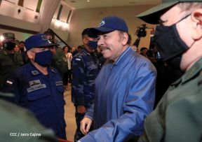 Acto del 42 aniversario de la fundación de la Fuerza Naval del Ejército de Nicaragua