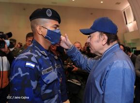 Acto del 42 aniversario de la fundación de la Fuerza Naval del Ejército de Nicaragua