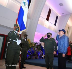 Acto del 42 aniversario de la fundación de la Fuerza Naval del Ejército de Nicaragua