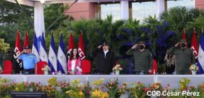 Acto del 43 aniversario de la constitución del Ejército de Nicaragua