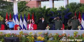 Acto del 43 aniversario de la constitución del Ejército de Nicaragua
