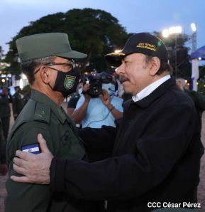 Acto del 43 aniversario de la constitución del Ejército de Nicaragua
