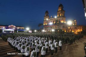 Acto del 43 aniversario de la constitución del Ejército de Nicaragua