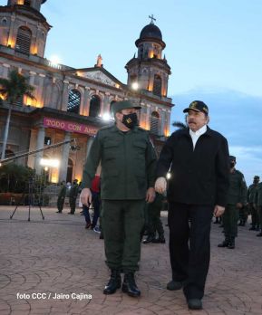 Acto del 43 aniversario de la constitución del Ejército de Nicaragua