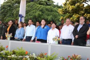 Acto del 43 aniversario de la constitución del Ejército de Nicaragua