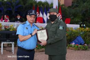 Acto del 43 aniversario de la constitución del Ejército de Nicaragua